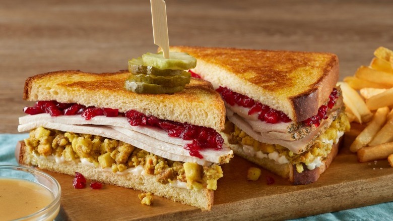 Bob Evan's Thanksgiving Turkey Sandwich