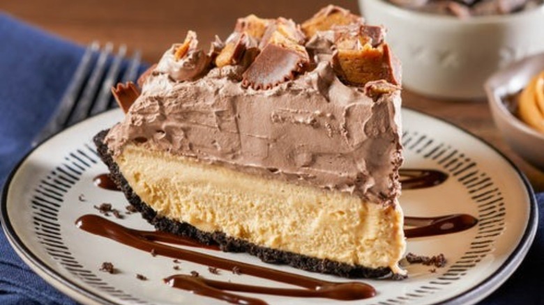 Bob Evans Chocolate Peanut Butter Pie 