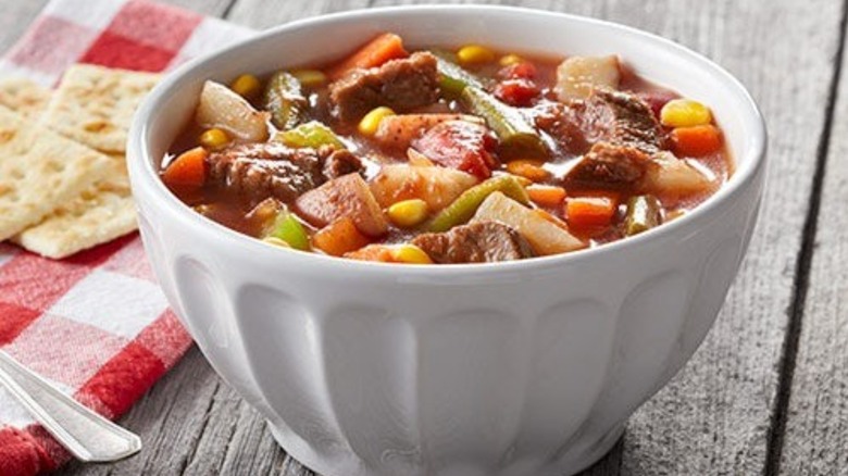 Bob Evans Hearty Beef Vegetable Soup 