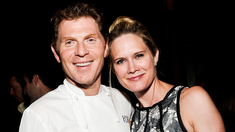 Stephanie March and Bobby Flay