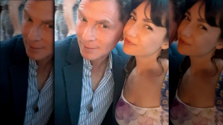 Christina Perez and Bobby Flay