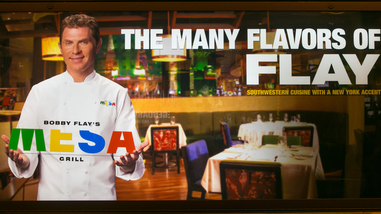 Bobby Flay's Mesa Grill advertisement