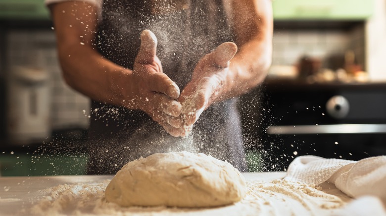 Fresh pasta dough 