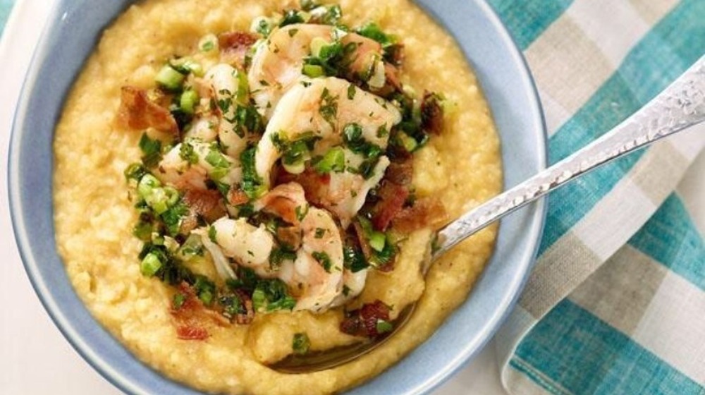 Bobby Flay's shrimp and grits with a twist