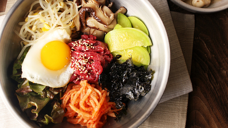 bibimbap veggie rice bowl