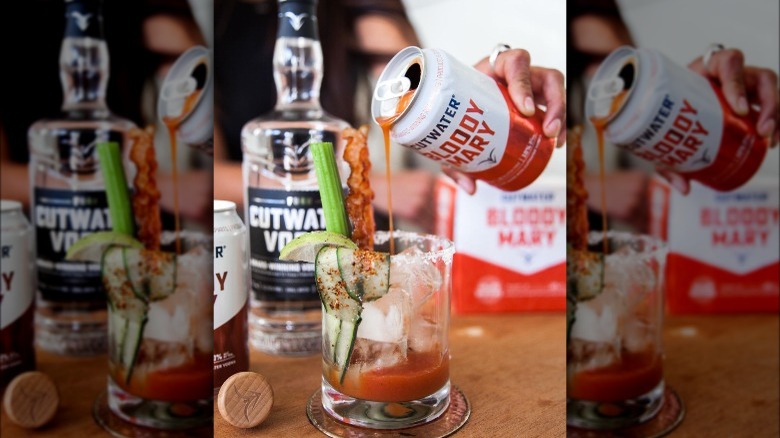 Cutwater Spicy Bloody Mary can