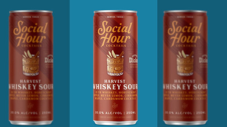 Social Hour Harvest Whiskey Sour