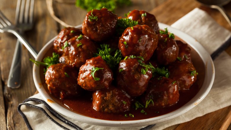 Guinness meatballs