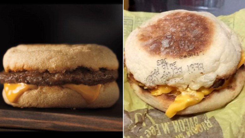 mcdonald's Sausage McMuffin