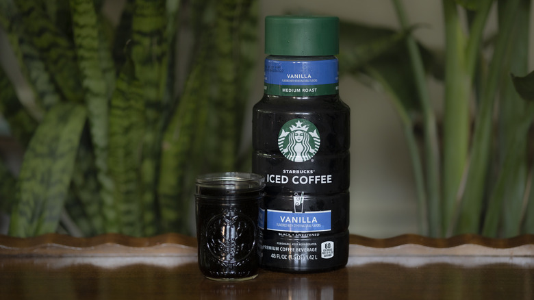 Vanilla Black Iced Coffee bottle 