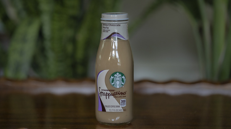 Starbucks White Chocolate Frappuccino bottle 