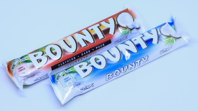 Bounty chocolate bars