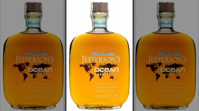 Bottle of Jefferson's Ocean Aged at Sea Bourbon