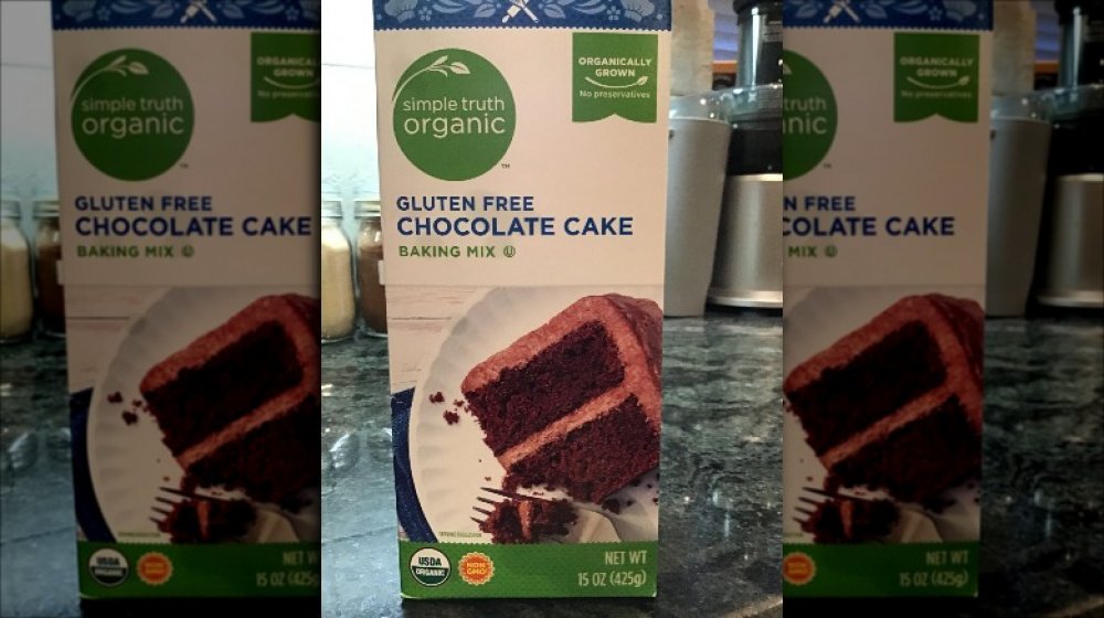 Kroger Simple Truth Organic Gluten Free Chocolate cake mix 