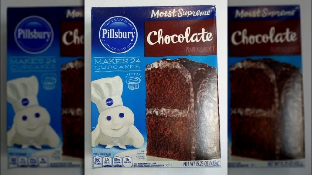 Pillsbury Moist Supreme Chocolate cake mix 