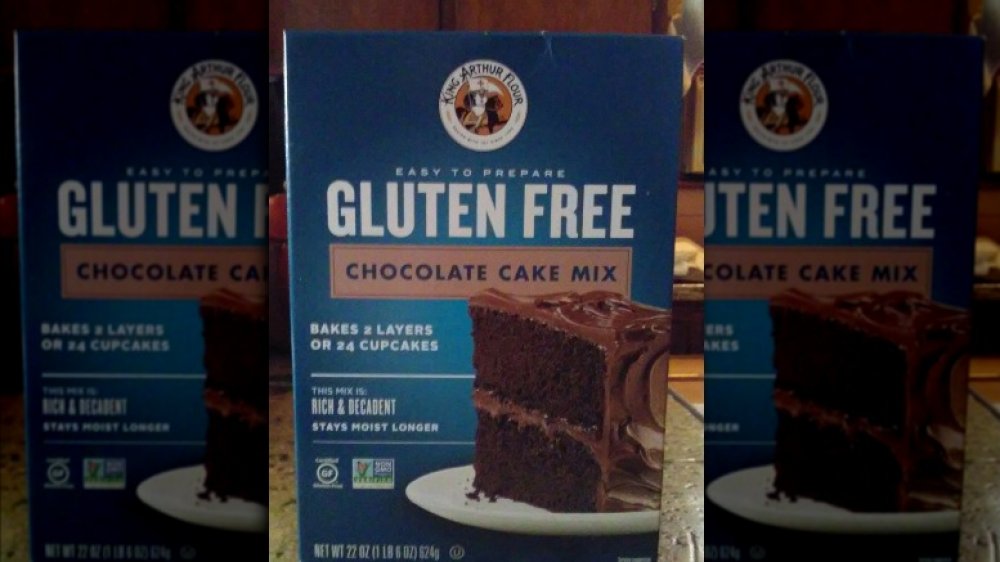 King Arthur Gluten Free Chocolate cake mix 