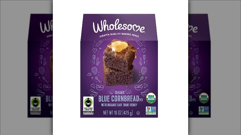 wholesome blue cornbread mix