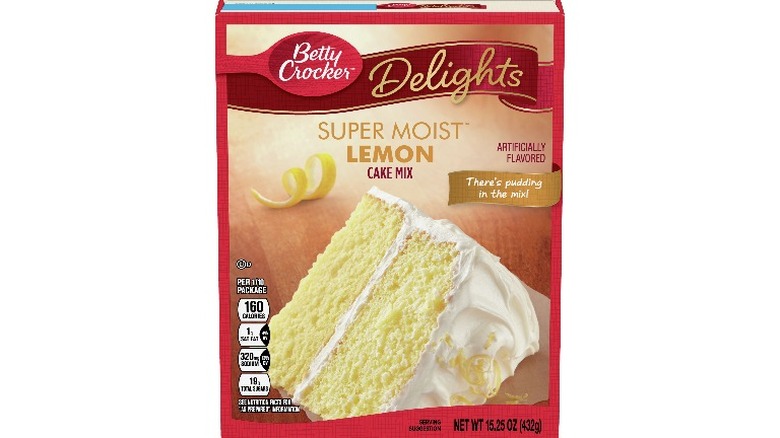 Betty Crocker Delights Super Moist Lemon Cake