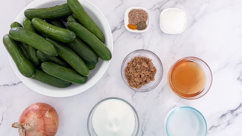 bread and butter pickles ingredients 