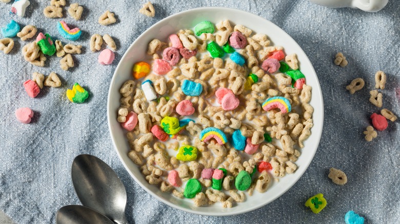 bowl of Lucky Charms
