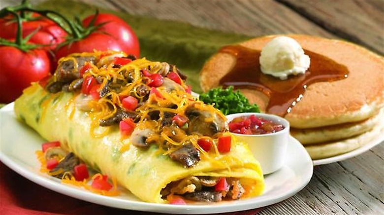 ihop steak omelet