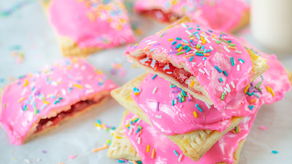 pink PopTarts with sprinkles