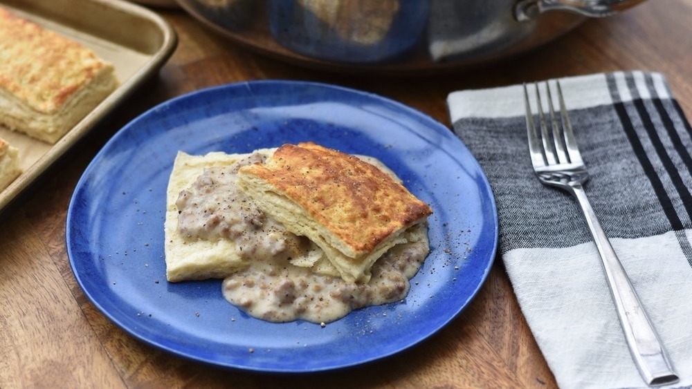 biscuits and gravy