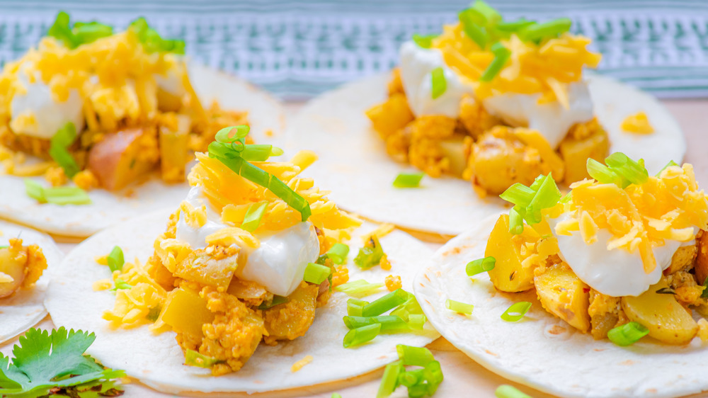 20-minute breakfast tacos