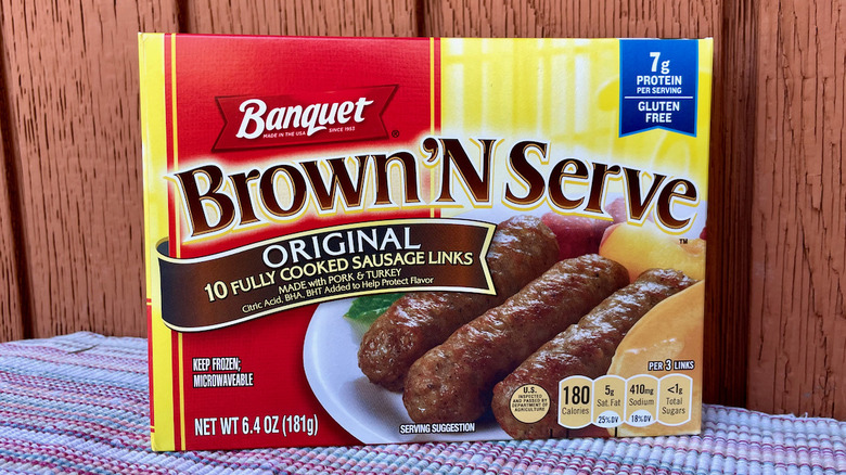 Banquet Brown 'N Serve original sausage links
