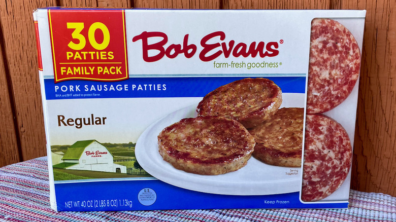 Bob Evans original pork sausage patties