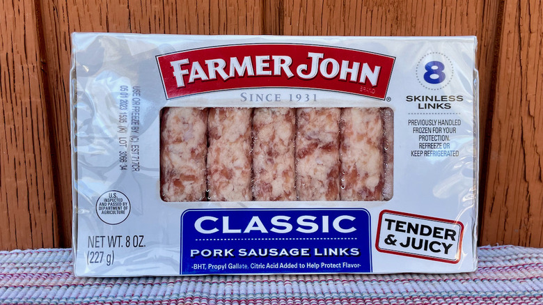 Farmer John classic pork sausage links