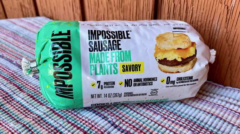 Impossible sausage