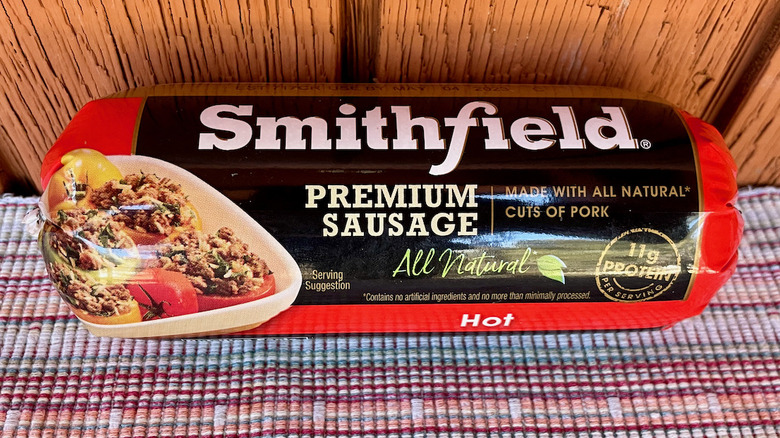 Smithfield hot roll sausage