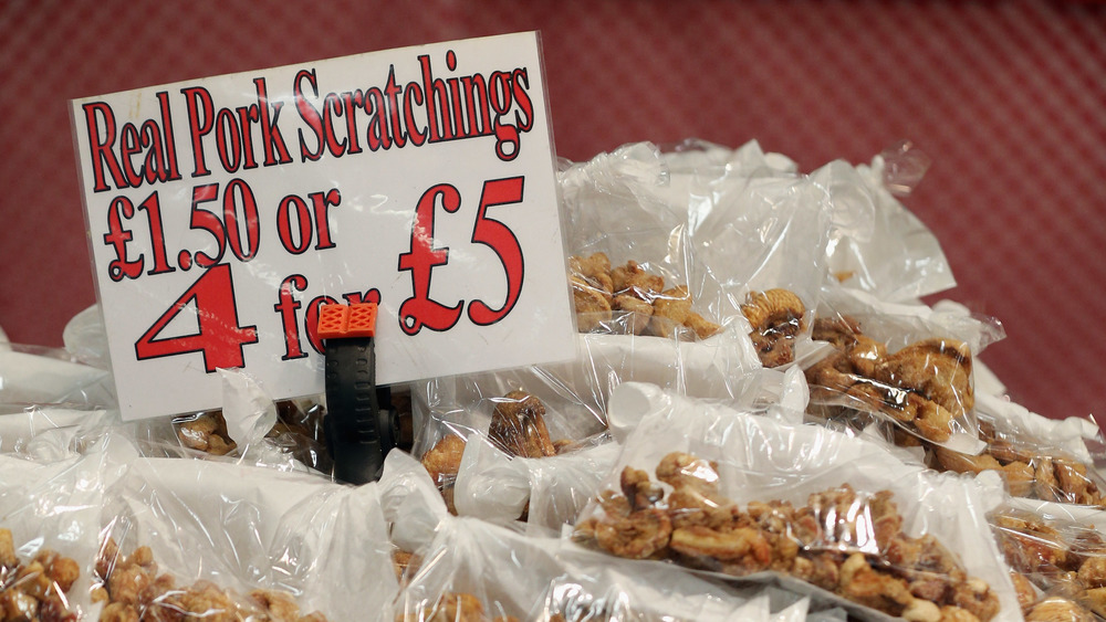 pork scratchings