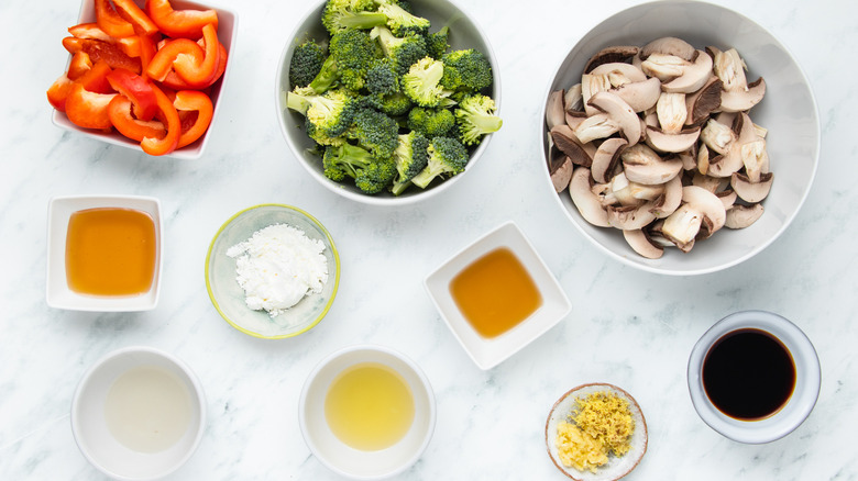 Broccoli mushroom ingredients