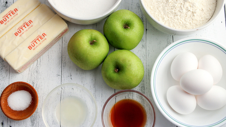 brown butter apple tart ingredients