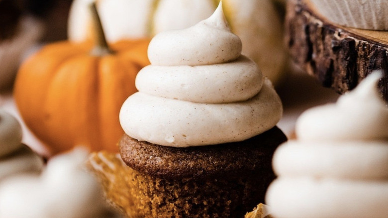 brown butter frosted cupcakes