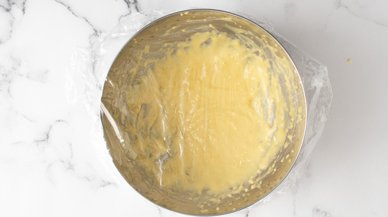 aioli in metal bowl