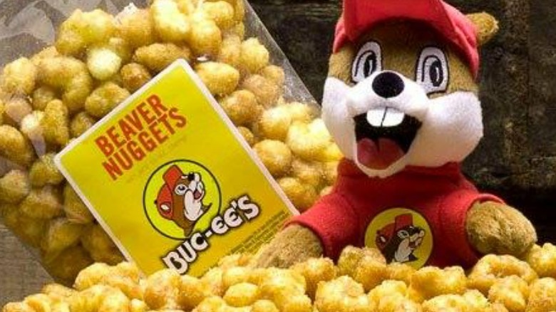 Bucky the beaver and Beaver Nuggets