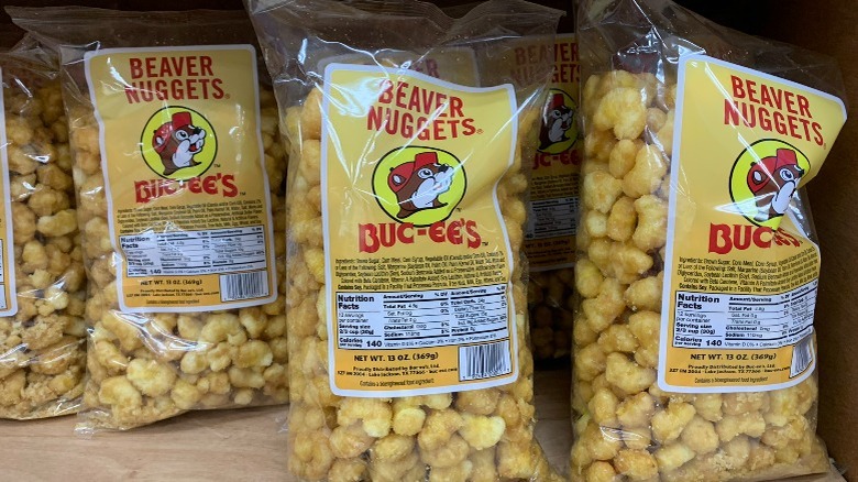 Bags of Beaver Nuggets