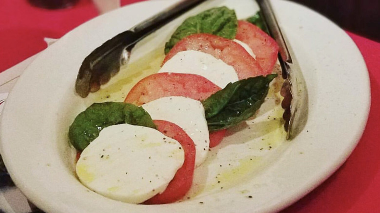 Buca di Beppo mozzarella caprese