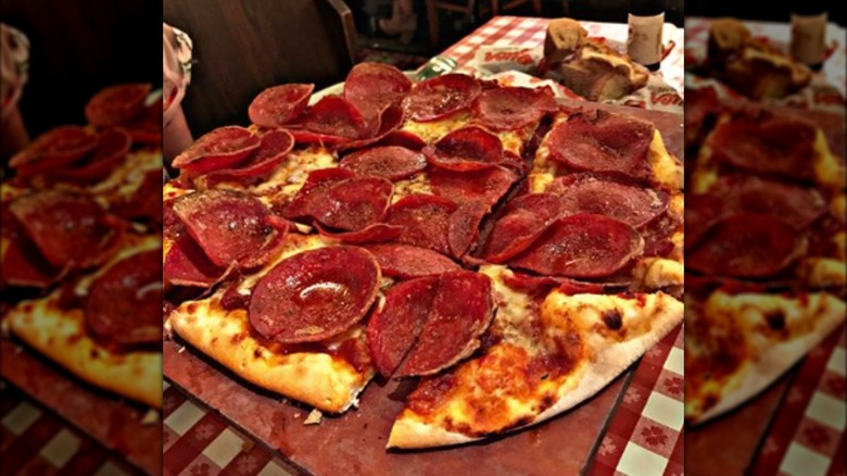 Buca Di Beppo pepperoni pizza