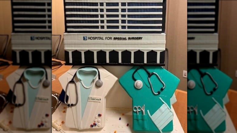 doctor's cake Valastro's team made for the hospital