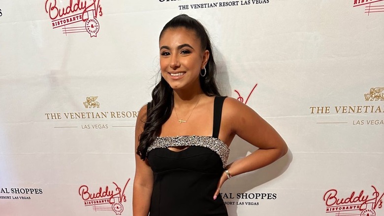 Sofia Valastro on the red carpet