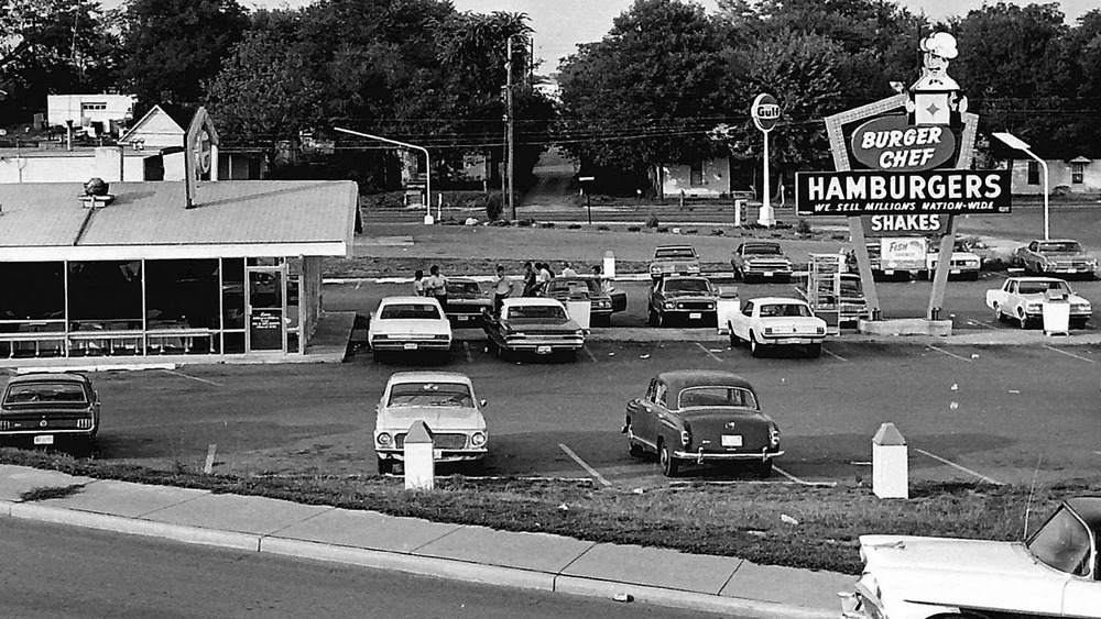 Burger Chef parking lot