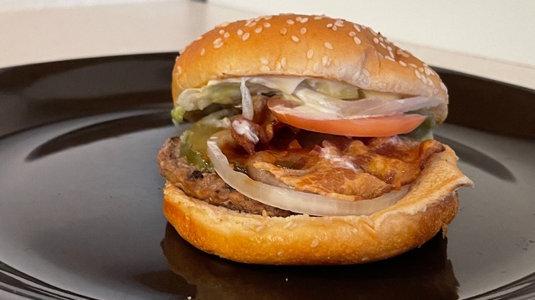 burger king bbq bacon burger