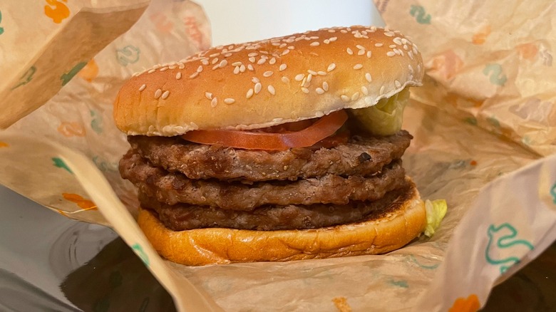 burger king triple whopper