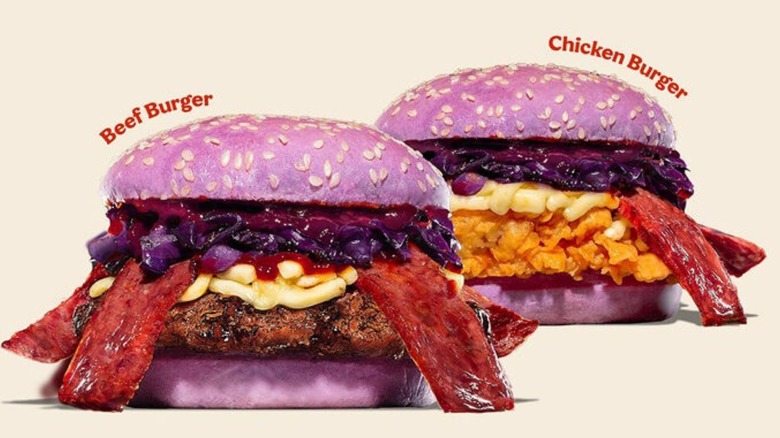 Burger King Indonesia's New Burgers Come In A Shocking Color