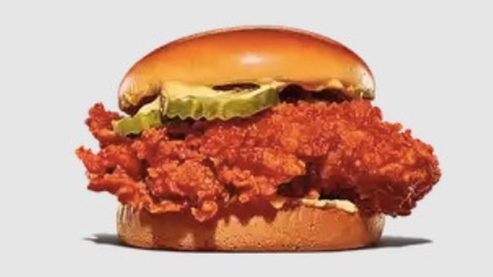 Burger King's new spicy chicken sandwich