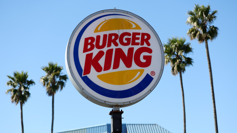 Burger King sign